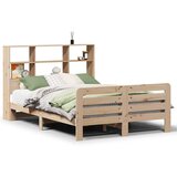 vidaXL Okvir kreveta bez madraca 120 x 200 cm od masivne borovine | shoptok.hr
