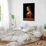  Slika - Leonardo da Vinci – Beautiful Ferronière 80x120 Akustična | shoptok.hr