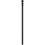  Metalno zamjensko uzglavlje crno 75 cm | shoptok.hr
