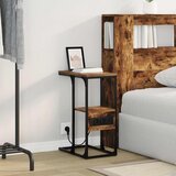  Noćni ormar s ladicama Dimljeni hrast 41.5 x 26 x 60.5 cm | shoptok.hr