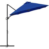  Suncobran Azurnoplava 372 x 198 x 243 cm Poliester i aluminij | shoptok.hr