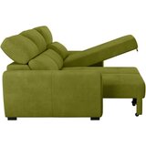 CARRYHOME KOTNA SEDEŽNA GARNITURA, mikrovlakna zelena | Shoptok.si