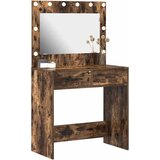  Toaletni stol s ladicama Dimljeni hrast 78,5 x 41 x 135 cm | shoptok.hr