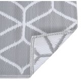 Vanjski tepih ARAKIL sivi 80x150 cm PP | shoptok.hr