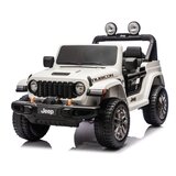  Licencirani auto na akumulator Jeep Wrangler Rubicon LIFT - bijeli | Shoptok.si