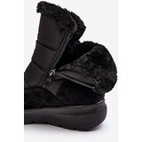Boto Women's Snow Boots with Faux Fur Black Primose | Shoptok.si