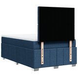  Krevet s oprugama i madracem plavi 120 x 190 cm od tkanine | shoptok.hr