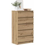 Ladičar boja hrasta artisan 60 x 36 x 103 cm konstruirano drvo | shoptok.hr