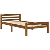  Za krevet od masivne borovine smeđa boja meda 90 x 200 cm | shoptok.hr