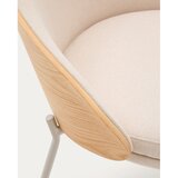 Kave Home Krem/u prirodnoj boji blagovaonska stolica Eamy – | shoptok.hr