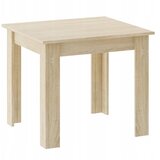  Garnitura Kvadratnog Stola 80x80 Sonoma Hrast + 4 Sive MARK Stolice | shoptok.hr