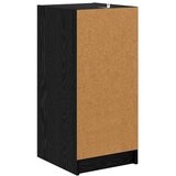 vidaXL Kreveta Crni hrast 35 x 37 x 76 cm Konstruirano drvo | shoptok.hr