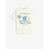 Koton T-Shirt Printed Short Sleeve Crew Neck Cotton Cene