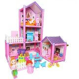Magic Toys Pink kućica za lutke na kat set | shoptok.hr