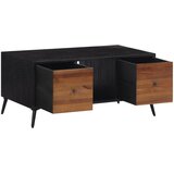  Stolić za kavu 90 x 50 x 41 cm od masivne obnovljene tikovine | Eponuda.com