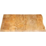 Stolna ploča sa živim rubom 100x80x2 5cm od masivnog drva manga | shoptok.hr