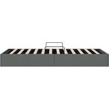  Krevet s od storage s madracem Tamno siva 203 x 100 cm tkanina | shoptok.hr
