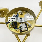  brilagi - plafonski visilica maliva 6xE14/15W/230V zlatna/bela | Eponuda.com
