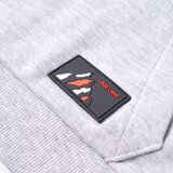  Dječja majica s kapuljačom siva prošarana i narančasta 128 | shoptok.hr