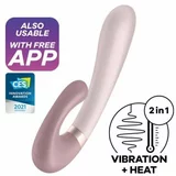 Satisfyer Rabbit vibrator Heat Wave roza