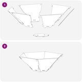  Kamin Crna 58,5 x 51,5 x 19,5 cm Čelik | shoptok.hr