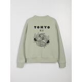 Sinsay Crewneck dukserica s printom comfort | shoptok.hr