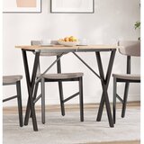  Noge za blagovaonski stol X-oblika 80x40x73 cm čelik | shoptok.hr