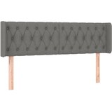  LED uzglavlje tamnosivo 147x16x78/88 cm od tkanine | shoptok.hr