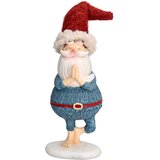 Tognana Figura Deda Mraza sa jelkom Christmas Babbo Yoga, Šarena Cene