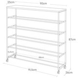 YAMAZAKI bijeli metalni stalak za cipele 90,5x87x26 cm tower – | shoptok.hr