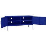 vidaXL TV ormarić modri 105 x 35 x 50 cm čelični | shoptok.hr