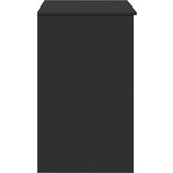 vidaXL Toaletni stolić s ogledalom crni 73 x 46,5 x 120 cm | shoptok.hr
