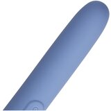 Loveline Travel - baterijski vibrator z držalom za lubrikant (pastelno modra) | Shoptok.si