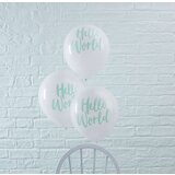 Ginger Ray® baloni hello world mint | shoptok.hr