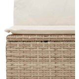  Sjedeća garnitura za vrt 9 kom. 8-Broj sjedala Bež poliratan | shoptok.hr