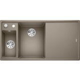 Blanco sudoper AXIA III 6 S InFino SILGRANIT ANTRACIT, daska staklo, BAZEN DESNO, s dalj. upr. | shoptok.hr