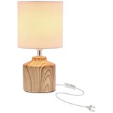 Candellux Lighting Bijela stolna lampa s tekstilnim sjenilom (visina 28 cm) Minos – | shoptok.hr