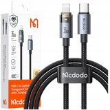 McDodo USB-C KABEL ZA HITRO POLNJENJE ZA IPHONE LIGHTNING 36W 1M LED ČRN, (5000334529) Cene