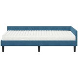  Kutni krevetni okvir s madracem 2 kom. Plava 100 x 200 cm | Shoptok.si