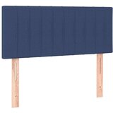  Box spring postelja z vzmetnico LED modra 80x200 cm blago, (20899105) | Shoptok.si