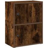 Maison Chic Knjižna omara - Knjižni regal dimljeni hrast 40x24x52 cm inženirski les, (21725718) Cene