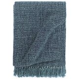 vidaXL pamučni pokrivač 125 x 150 cm indigo plavi cijene