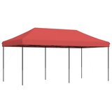 vidaXL Zložljivi pop-up šotor za zabave bordo 580x292x315 m | Shoptok.si