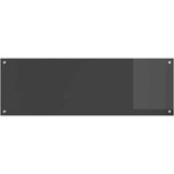  Kuhinjski zid Tamno siva 120 x 40 cm Staklo otporno na udarce | shoptok.hr