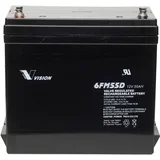 6FM55DX 6FM55DX svinčeni akumulator 12 V 55 Ah svinčevo-koprenast (Š x V x G) 239 x 210 x 132 mm M6-vijačni priklop brez vzdrževanja\, obstojnostni cikel, (20439270)