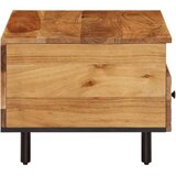 vidaXL Klubska mizica 80x54x40 cm trden akacijev les | Shoptok.si