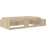  Krevet s ladicama Sonoma hrast 80 cm Konstruirano drvo | shoptok.hr