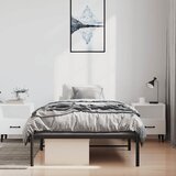  Metalni okvir za krevet crni 100x200 cm | Eponuda.com