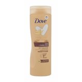 Dove Body Love Care + Visible Glow Self-Tan Lotion hidratantni losion za samotamnjenje 400 ml nijansa Medium To Dark Cijene