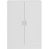 Ormarić za knjige bijeli 82,5 x 30,5 x 115 cm konstruirano drvo | Eponuda.com